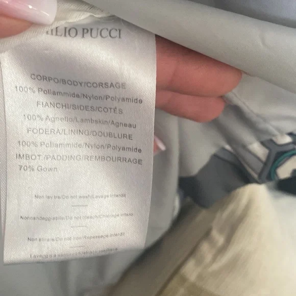 Emilio Pucci gently worn puffer. Good used condition. See pics for details. - Picture 6 of 9